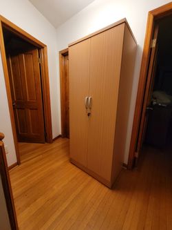 Brand New Oak Color Cabinet