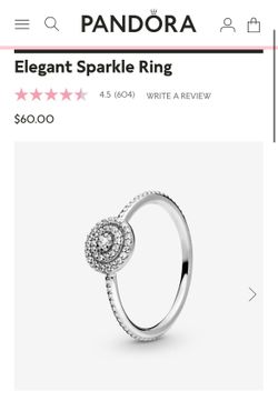 Pandora Ring Size 6