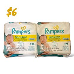 【NEW】Pampers Baby Wipes 192ct