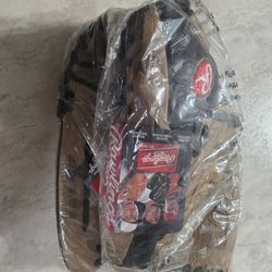 Brand New Rawlings Renegade R125WB RH Right Handed 12.5" inch Baseball Glove  With Basket Web All Leather Shell