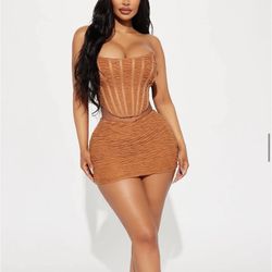 FN corset skirt set