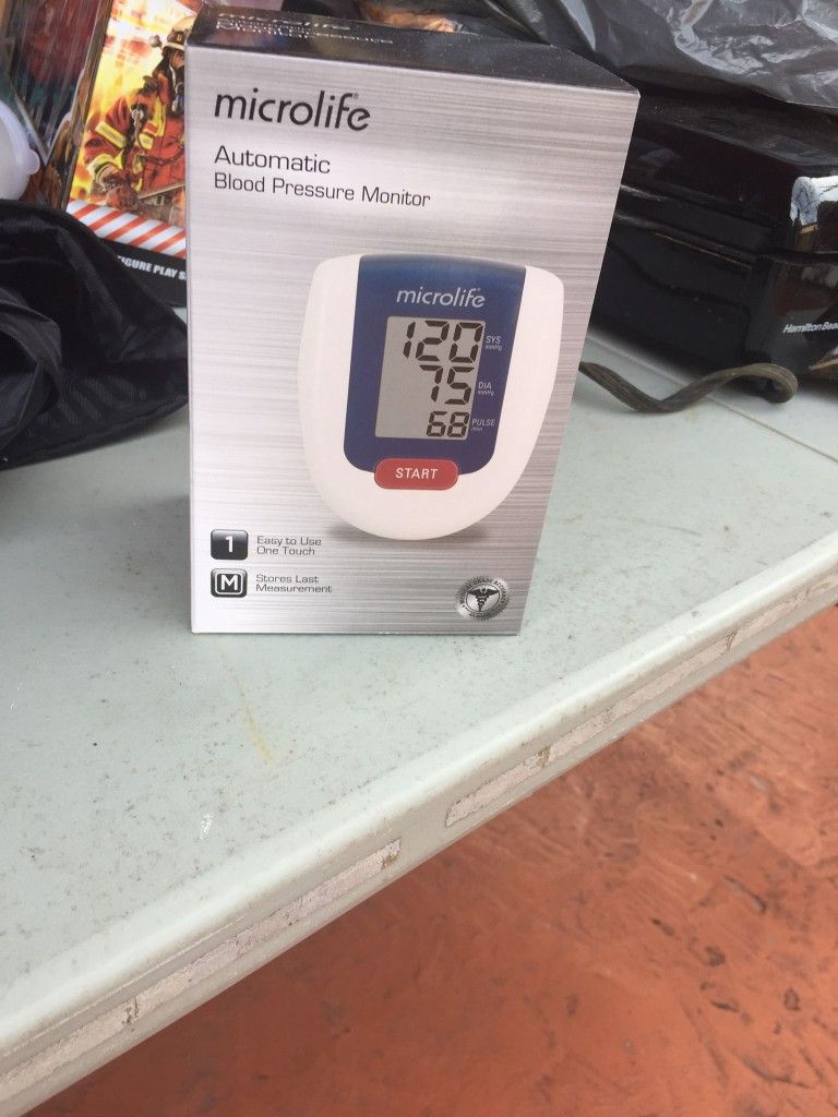 New High Blood Pressure Monitor