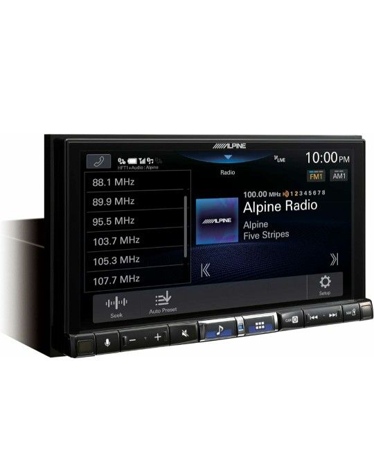 Alpine iLX-507 7" Multimedia Receiver compatible with Wireless Apple CarPlay & Wireless Android Auto

