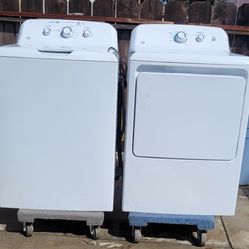 Ge Washer And Ge Electric Dryer 