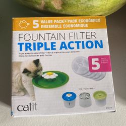 Fountain Filter  Triple Action 