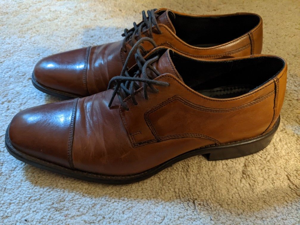 Johnston And Murphy Brown Leather Shoes