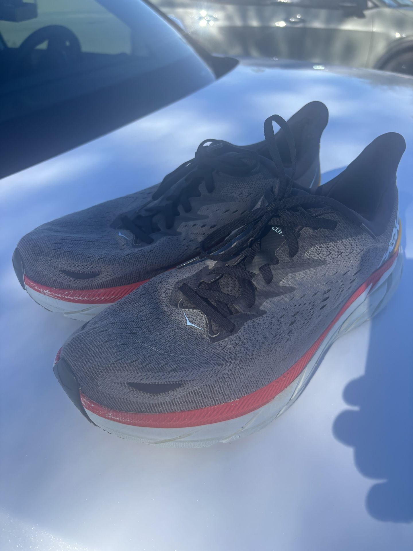 HOKA MENS SIZE 14 SOFT AND LIGHT SHOES