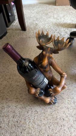 Moose Wine bottle holder
