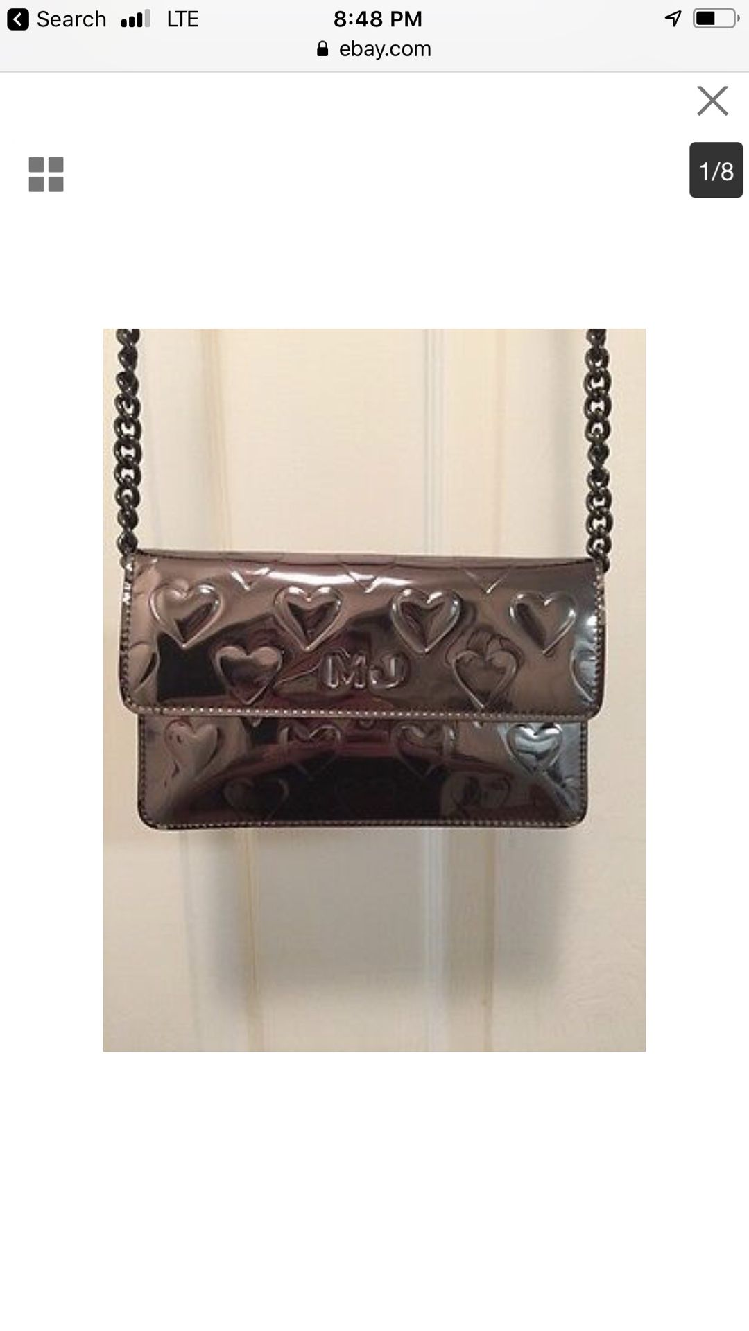 Marc Jacobs Mirror heart wallet purse! Only $65 original retail over $200