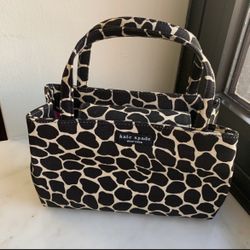 Kate Spade Black Small Animal Print
