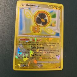 Yellow Reverse Holo Fan Rotom LV. 46 RT1