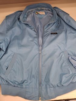Members only jacket powder blue