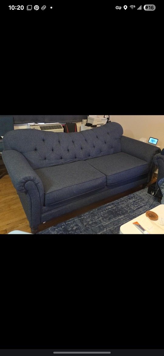 Navy Blue Scarlett Sofa