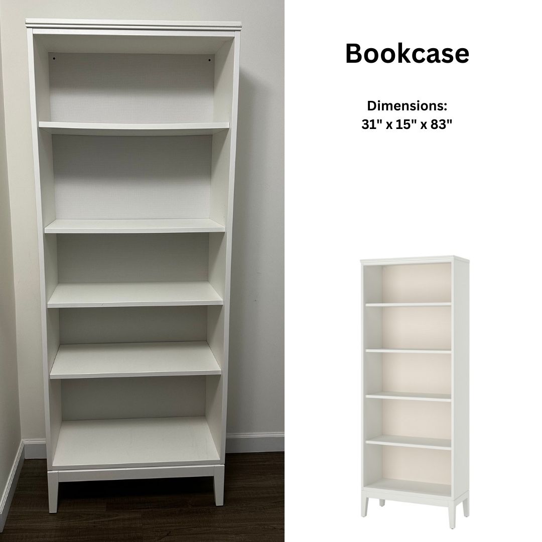 White Bookcase/Bookshelf