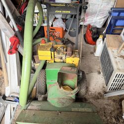John Deere 826 Heavy-Duty 2-Stage Snowblower — Project / Parts Machine