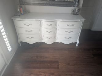 Dresser and two nightstands
