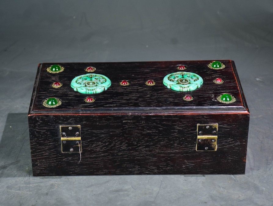 1988 Antique Jewelry Storage Box Luxury Products