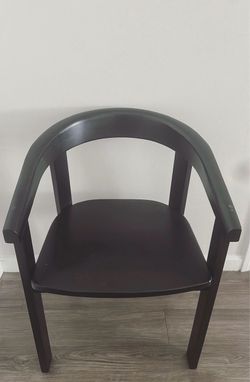 Set Of 4 Black Dinning Chairs