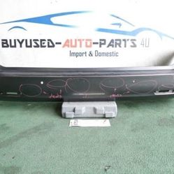 w/ dents 2011-2018 TOYOTA SIENNA XLE LIMITED REAR BUMPER OEM w/ sensor holes