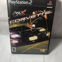 PS2 Corvette Game Tested Fast Shipping!