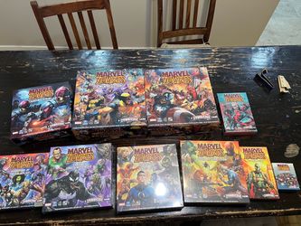 Marvel Zombies Board Game Kickstarter collection