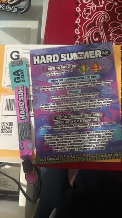 hard summer 2day ticket