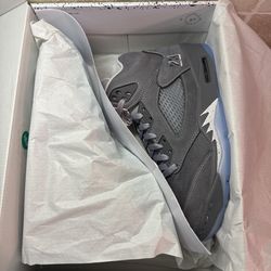 Jordan 5s “Wolf Grey” Size 8.5M Brand New