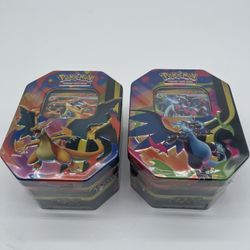 Pokemon Charzard Tins