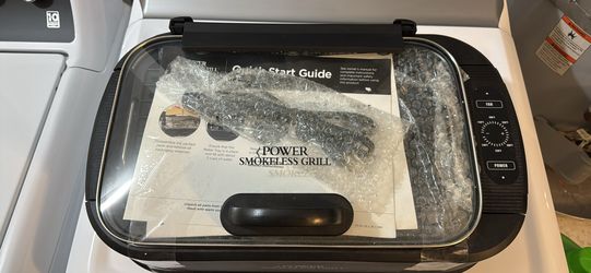 Power smokeless grill