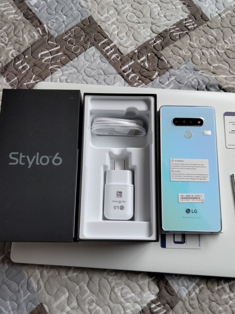 💙💛 LG Stylo 6 🔥 🔥 metroPCS Only Carrier New Never Used 64 Gbs