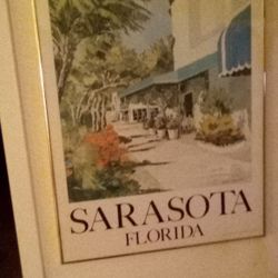 John  Dineen Sarasota Florida Framed Print