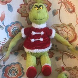 Grinch Plush With Small Wrist Grinch Plush 