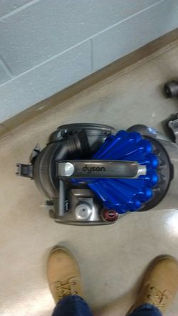 Dyson used canister vacuum