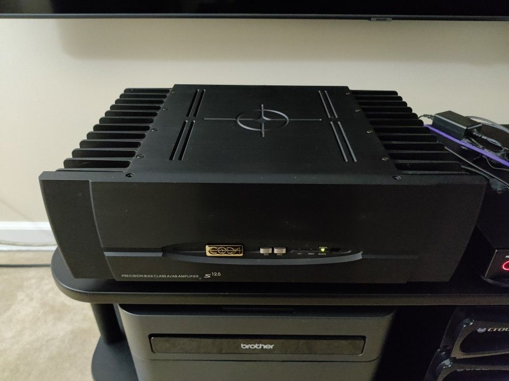 Coda S12.5 Amplifier Black Class A Threshold Pass Labs