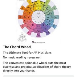 the chord wheel for all musicians 