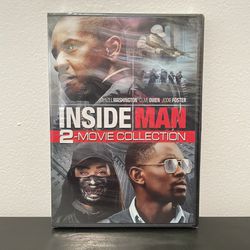 Inside Man 2-Movie Collection DVD NEW SEALED Denzel Washington Most Wanted