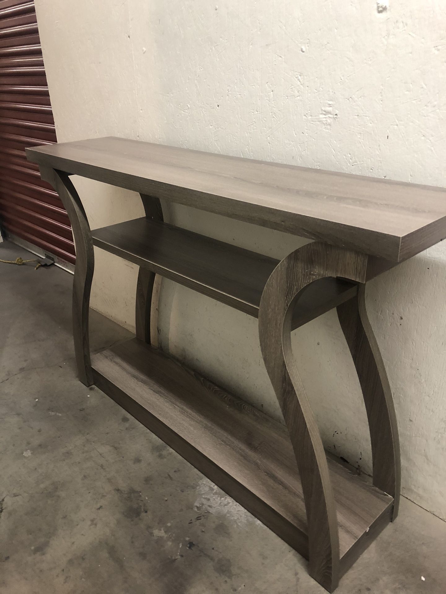 Consol table (new and assembled)
