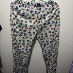 Vintage NBA all over print pajama pants in good condition size XL (18-20) Boys.