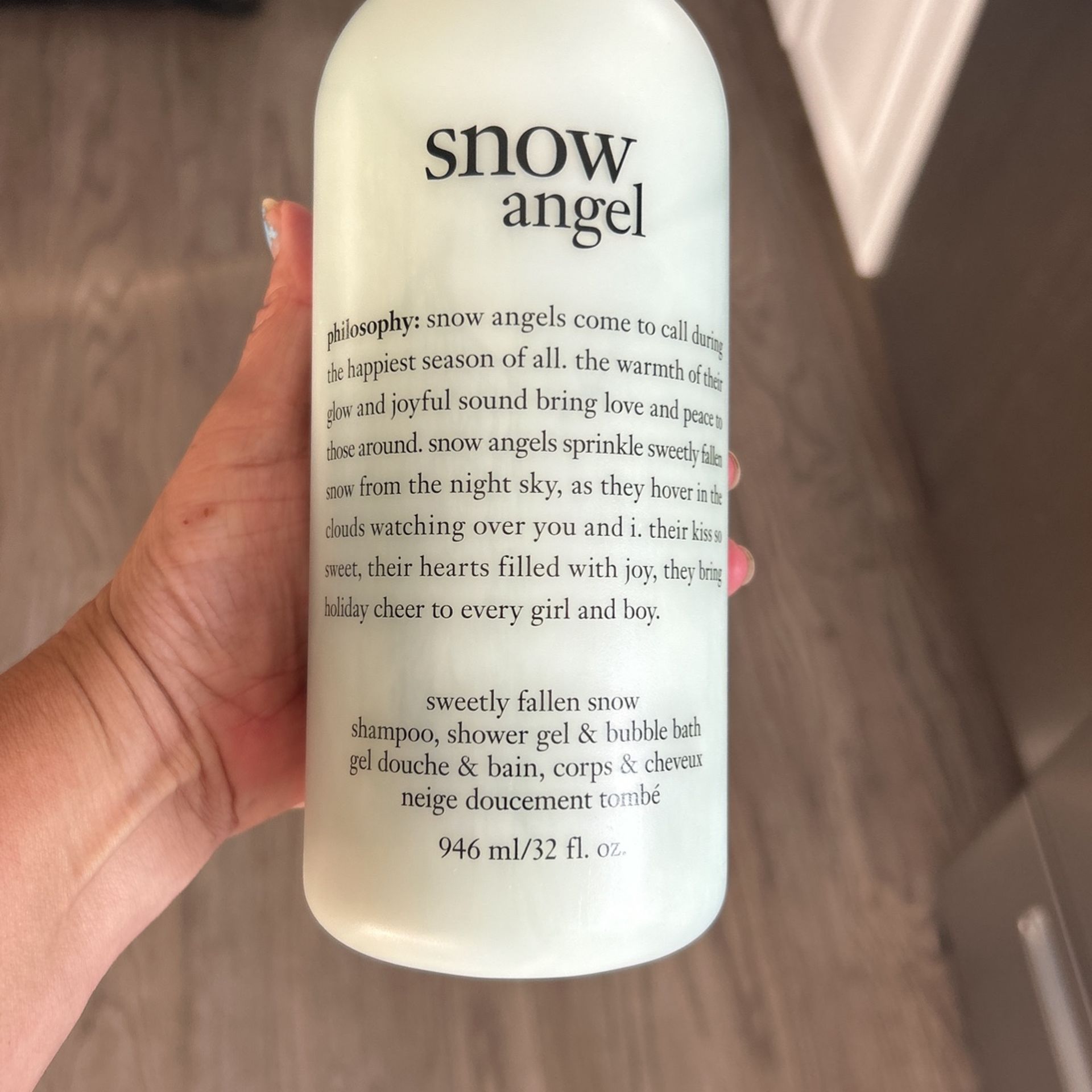 Philosophy Snow Angel Shampoo Shower Gel And Bubble Bath