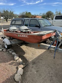 Fishing Boat And Trailer