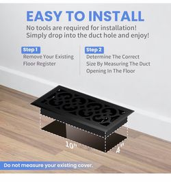 Floor vent see pictures for size