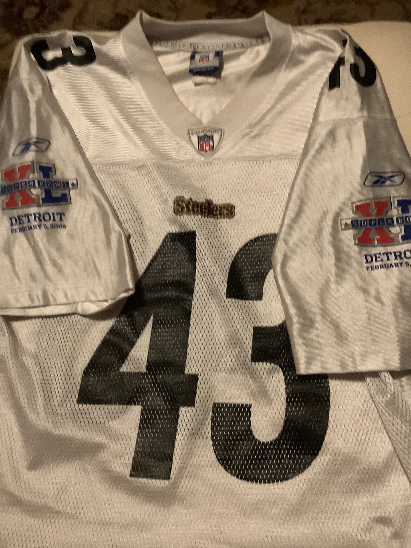 Super Bowl 2006 Steelers Jersey