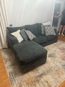 Dark Gray Sectional Couch