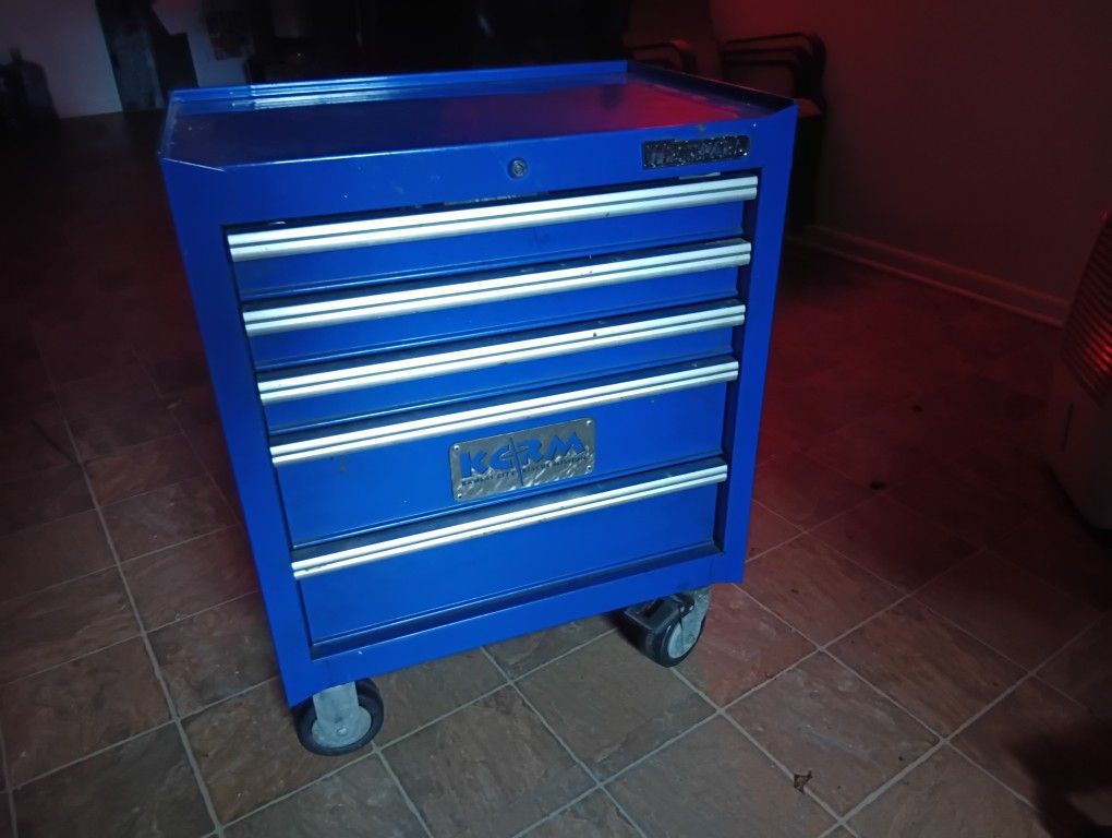  Westward Rolling 5 Drawer Tool Box (Blue)