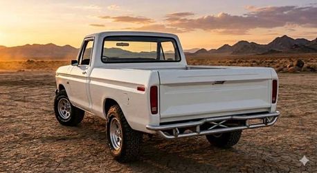Smittybilt HD Rear Tube Bumper - '73-'79 Ford F-Series & Other Trucks