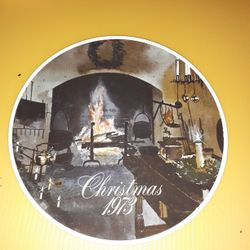 Christmas Plate 1973