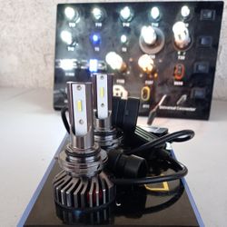 Car Headlights Led Led Headlights Bulb 100W 12,000 lumens 6500K LED H7 H1 H3 H4 H8 H11 9005 9006 ⚡1 YEAR WARRANTY⚡1 AÑO GARANTIA⚡