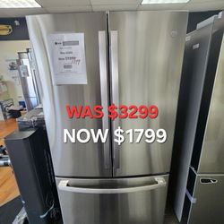 23.1 Cu. Ft. French Door Refrigerator In Fingerprint Resistant Stainless Steel 