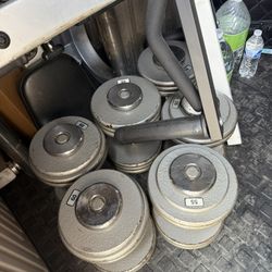 55,60,65 Ib Dumbbells