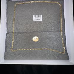 14K Gold 22 Inch Chain